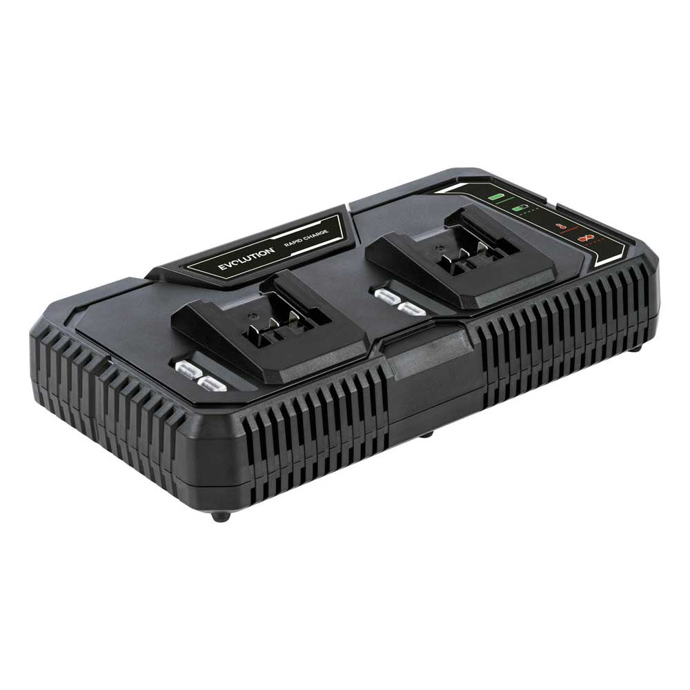 Evolution Cordless R18RCH-Li2 Dual Port Fast Charger 18v Li-Ion EXT