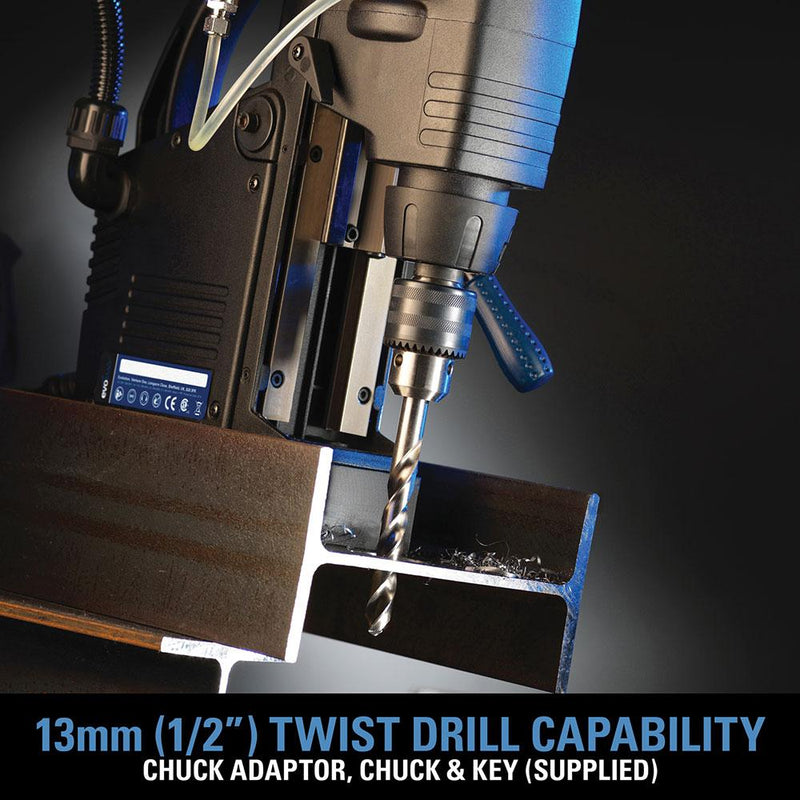 Evolution EVOMAG42 - 42mm Magnetic Drill - Evolution Power Tools UK
