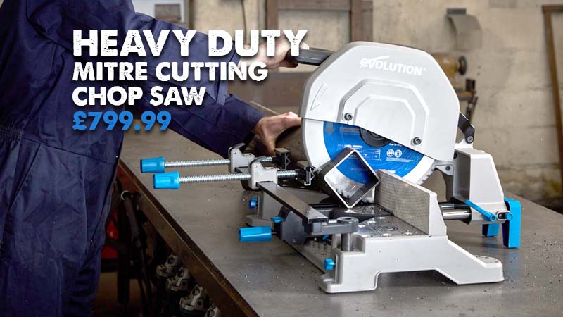 Introducing the S355MCS Heavy-Duty Metal-Cutting Chop Mitre Saw