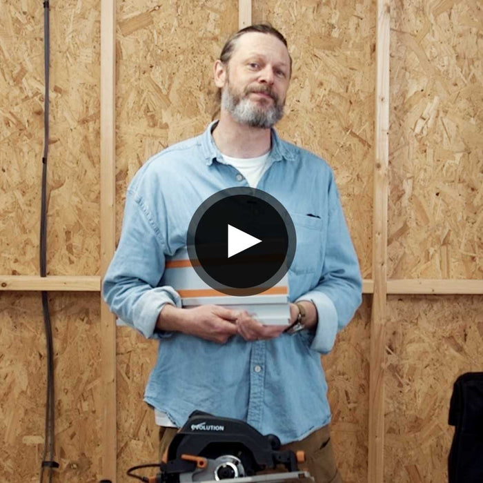 A guide to using the Evolution track saw - Evolution Power Tools UK