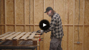 Cordless reciprocating saw guide