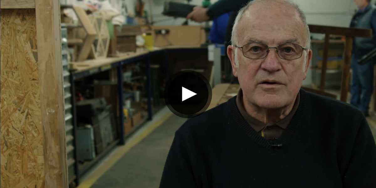 Bryan Booth Eastleigh Mens Shed, Bryan Booth Interview — Evolution Power Tools UK