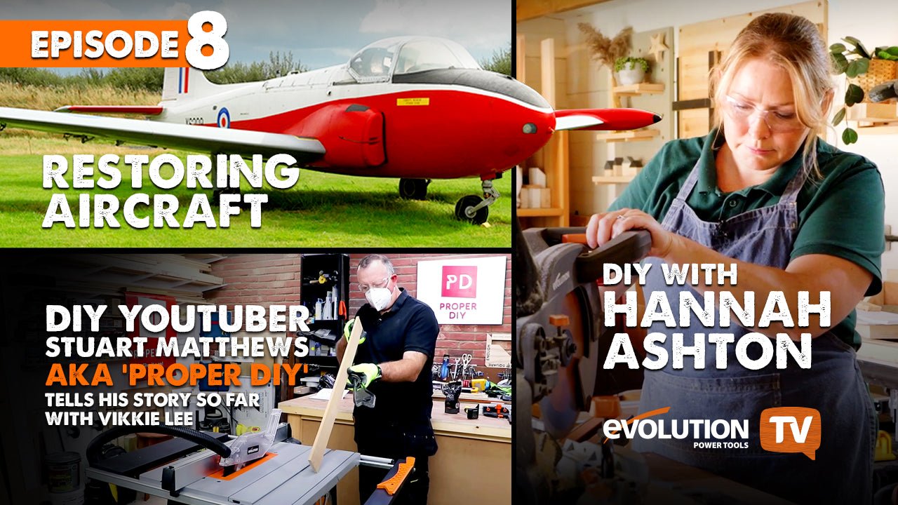 Evolution TV Episode 8 | Building Garden Trellis | Diving Into The Aviation World | Interview With Popular  DIY YouTuber