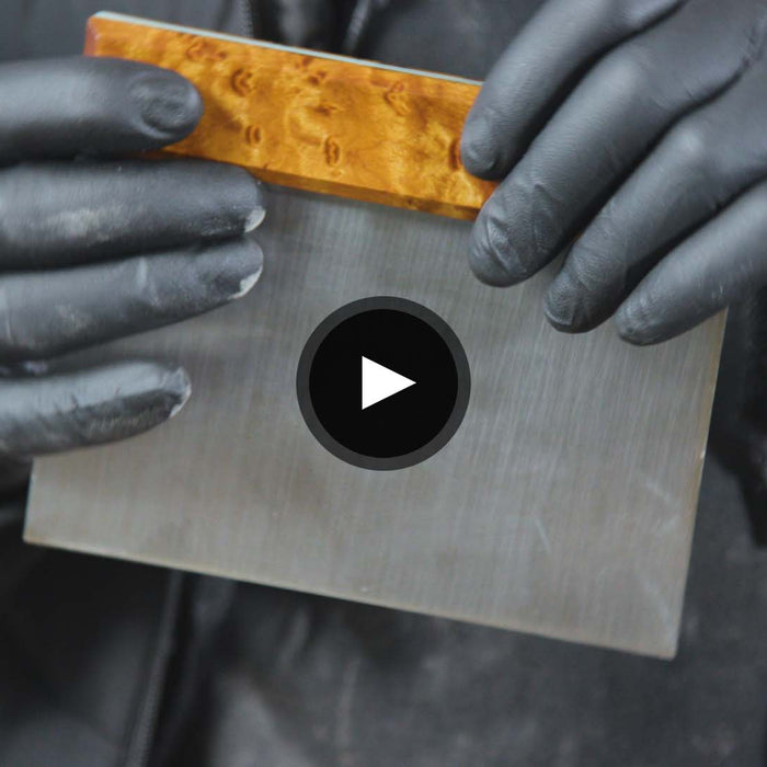 Making a bench scraper with Onur Caglar, (AKA DiesInEveryFilm Customs) - Evolution Power Tools UK