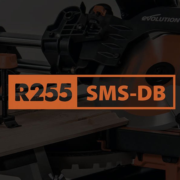 NEW 255mm Double Bevel Mitre Saw - Evolution Power Tools UK