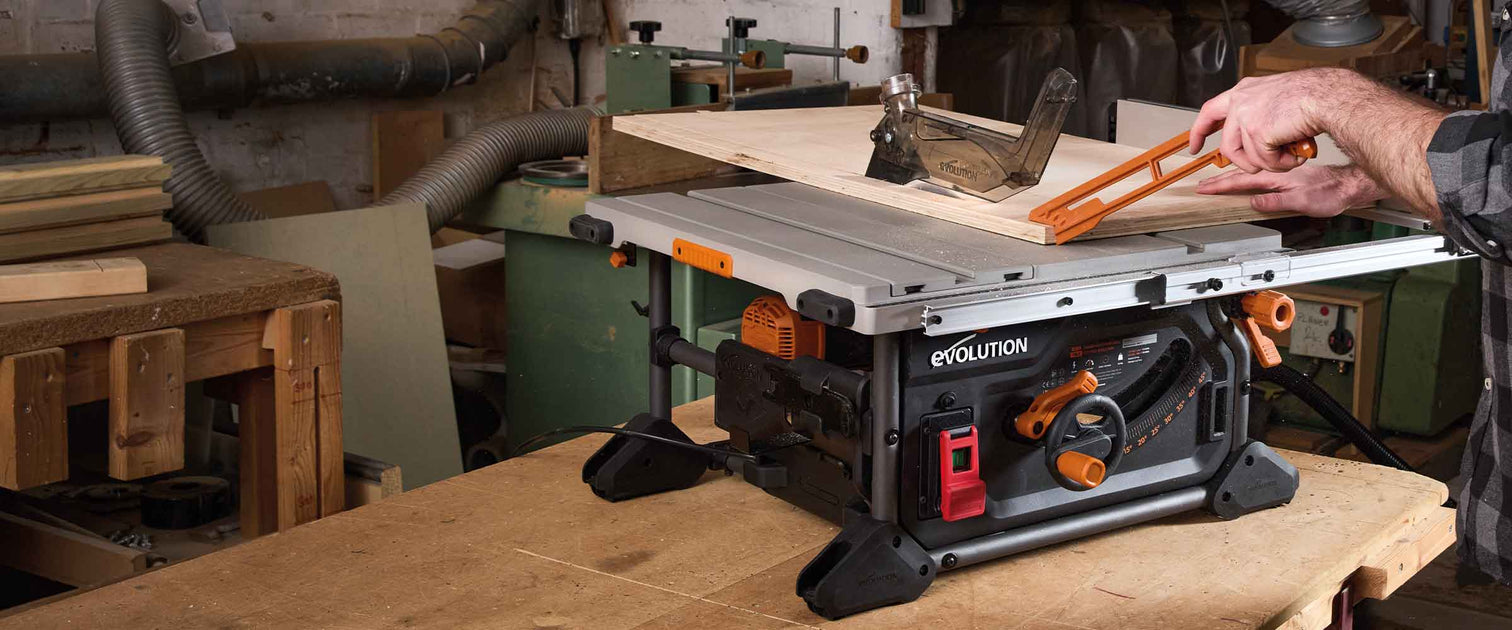 Table Saws: The Ultimate Beginner's Guide — Evolution Power Tools UK