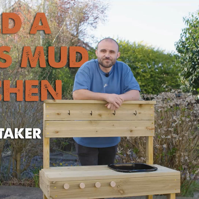 How to Build a Kids Mud Kitchen