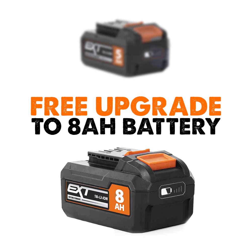 Evolution Cordless 8Ah Battery Upgrade — Evolution Power Tools UK