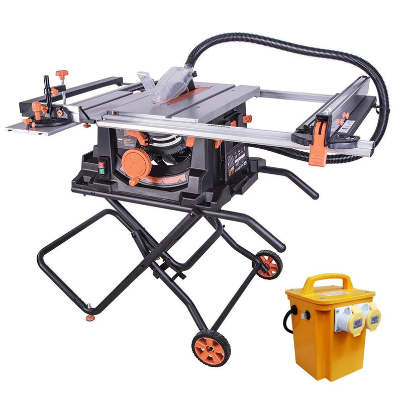 Evolution RAGE5-S 255mm Multipurpose Table Saw With TCT Multi-Material Cutting Blade