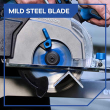 Evolution 165mm Mild Steel Cutting 40T TCT Circular Saw Blade Optimized For Cordless