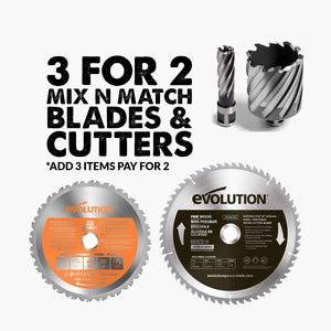 Evolution 210mm Multi-Material Cutting 24T Blade — Evolution Power Tools UK