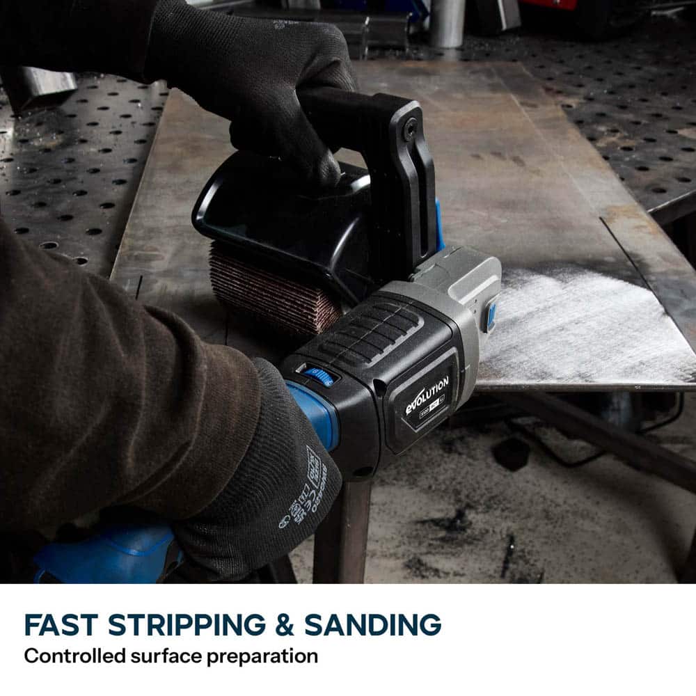 120mm Stripping, Sanding and Polishing Drums For Evolution  Cordless Surface Conditioner S120SCT-Li