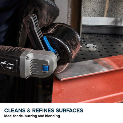 120mm Stripping, Sanding and Polishing Drums For Evolution  Cordless Surface Conditioner S120SCT-Li