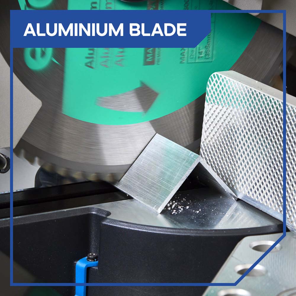 Evolution 210mm Aluminium Cutting 60 Tooth TCT Mitre Saw Blade