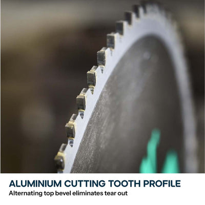 Evolution 210mm Aluminium Cutting 60 Tooth TCT Mitre Saw Blade