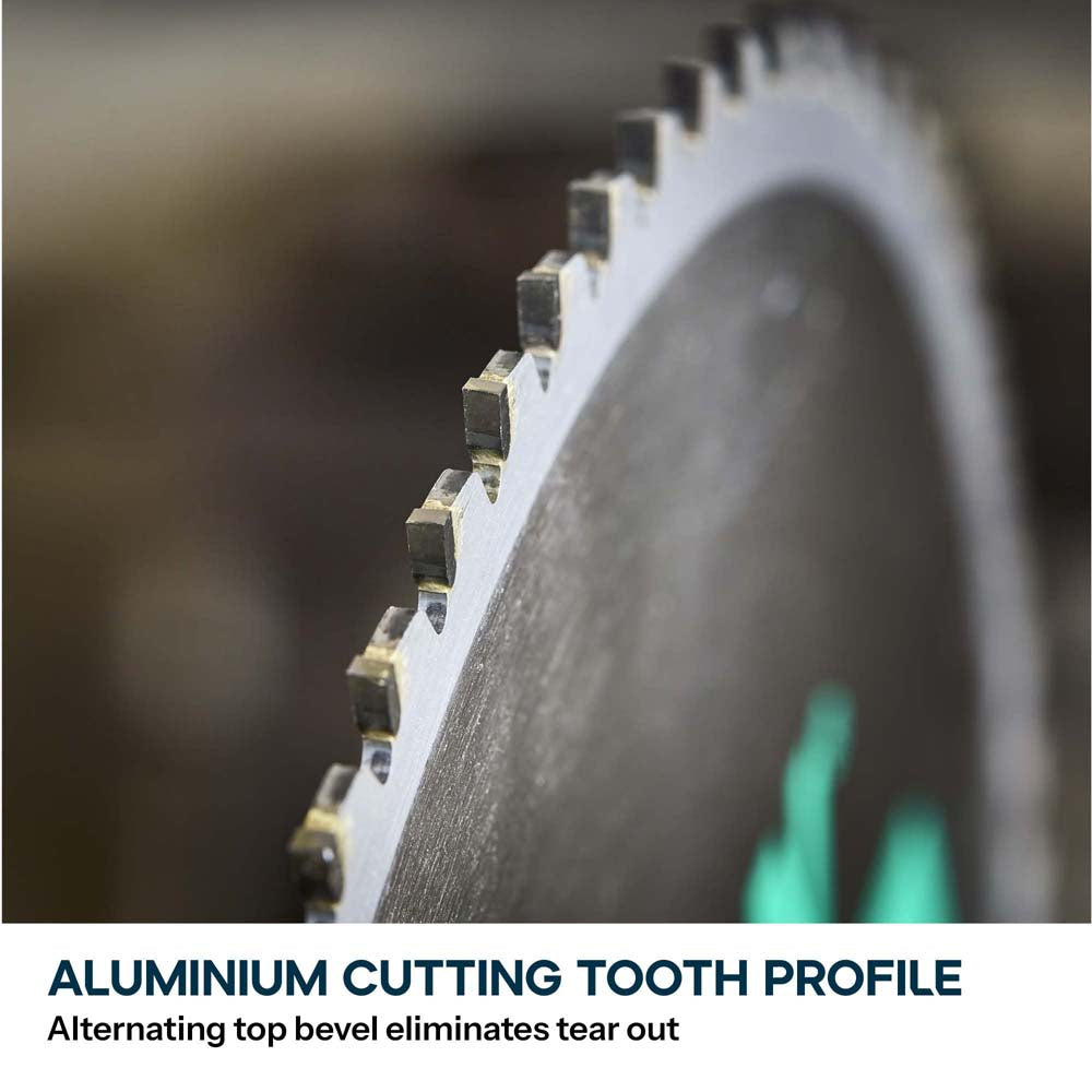 Evolution 210mm Aluminium Cutting 60 Tooth TCT Mitre Saw Blade