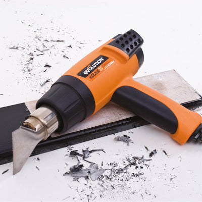 Evolution HDG200 Professional Adjustable 2,000 Watt Digital Heat Gun with LCD Screen(230v)