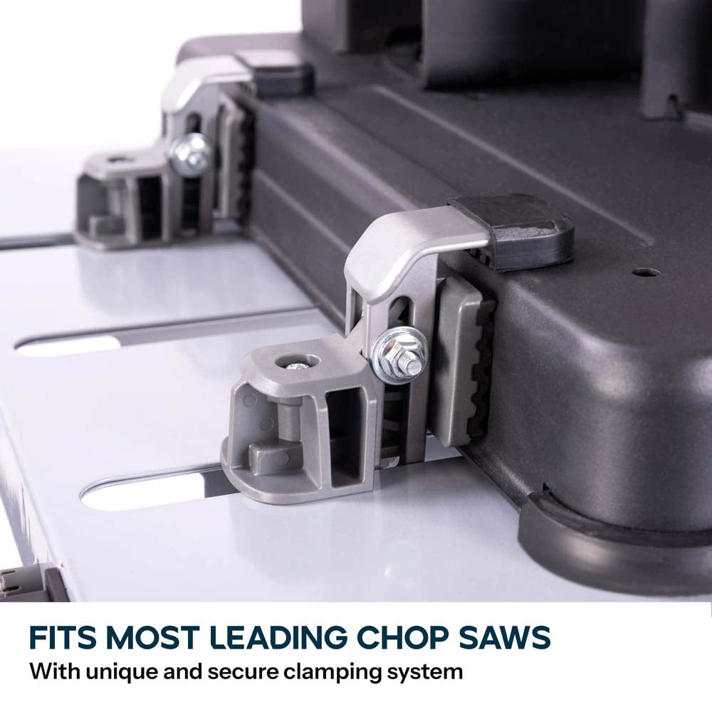 Evolution Chop Saw Stand With Telescopic Arms And Folding Legs for 355CPS Saws
