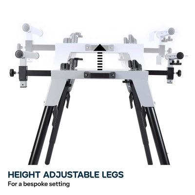 Evolution Chop Saw Stand With Telescopic Arms And Folding Legs for 355CPS Saws