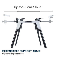 Evolution Chop Saw Stand With Telescopic Arms And Folding Legs for 355CPS Saws
