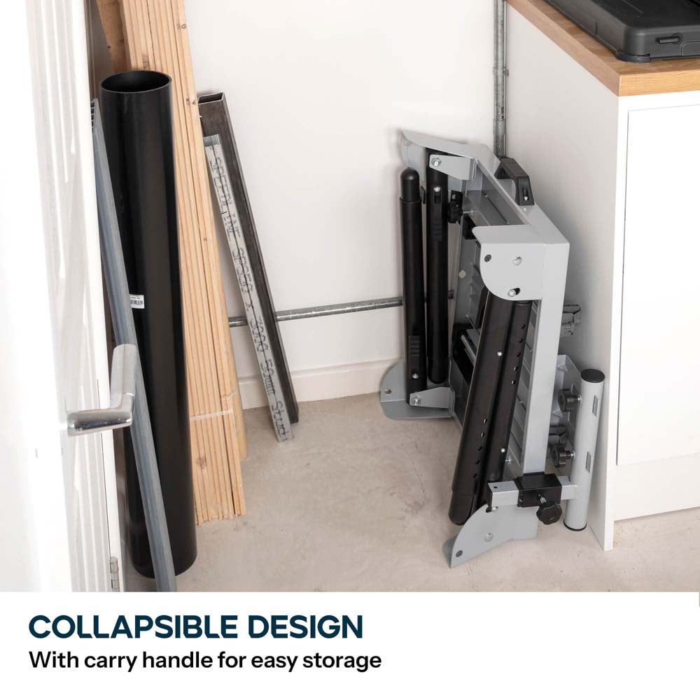 Evolution Chop Saw Stand With Telescopic Arms And Folding Legs for 355CPS Saws