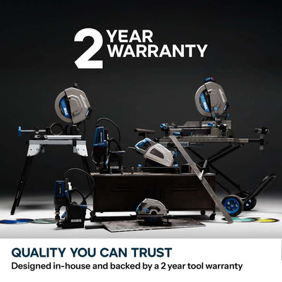 Evolution Chop Saw Stand With Telescopic Arms And Folding Legs for 355CPS Saws