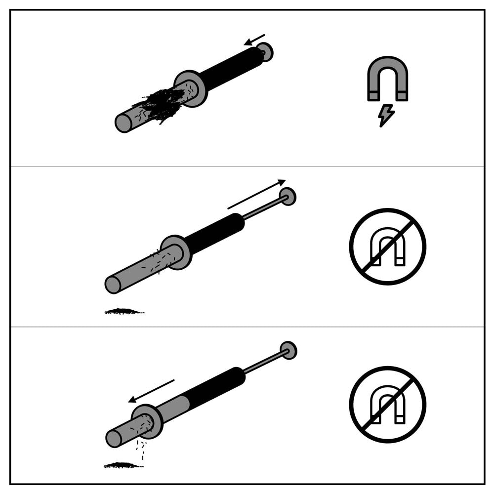 Evolution Cyclone Magnetic Swarf and Chip Collector Wand