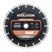 Evolution EVOMAX 230mm Ultra Thin Kerf, Premium Diamond Disc Cutter Blade, 22.2mm Bore