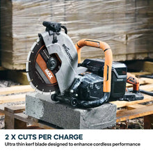 Evolution EVOMAX 230mm Ultra Thin Kerf, Premium Diamond Disc Cutter Blade, 22.2mm Bore