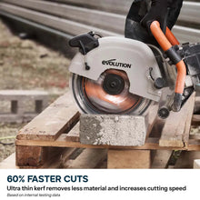 Evolution EVOMAX 300mm Ultra Think Kerf, Premium Diamond Disc Cutter Blade, 22.2mm Bore