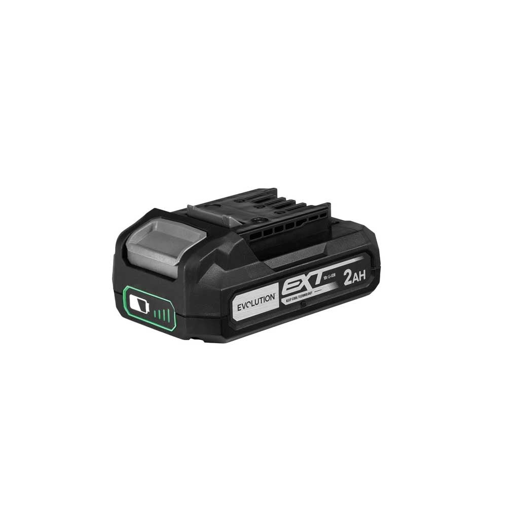 Evolution Cordless R18BAT-Li2 2Ah Li-Ion Battery 18v EXT