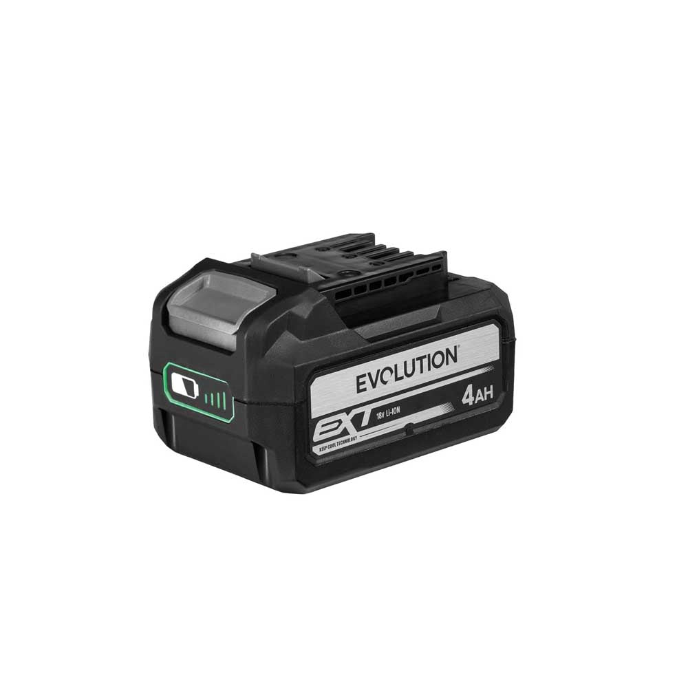 Evolution Cordless R18BAT-Li4 4Ah Li-Ion Battery 18v EXT