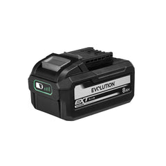 Evolution Cordless R18BAT-Li8 8Ah Li-Ion Battery 18v EXT