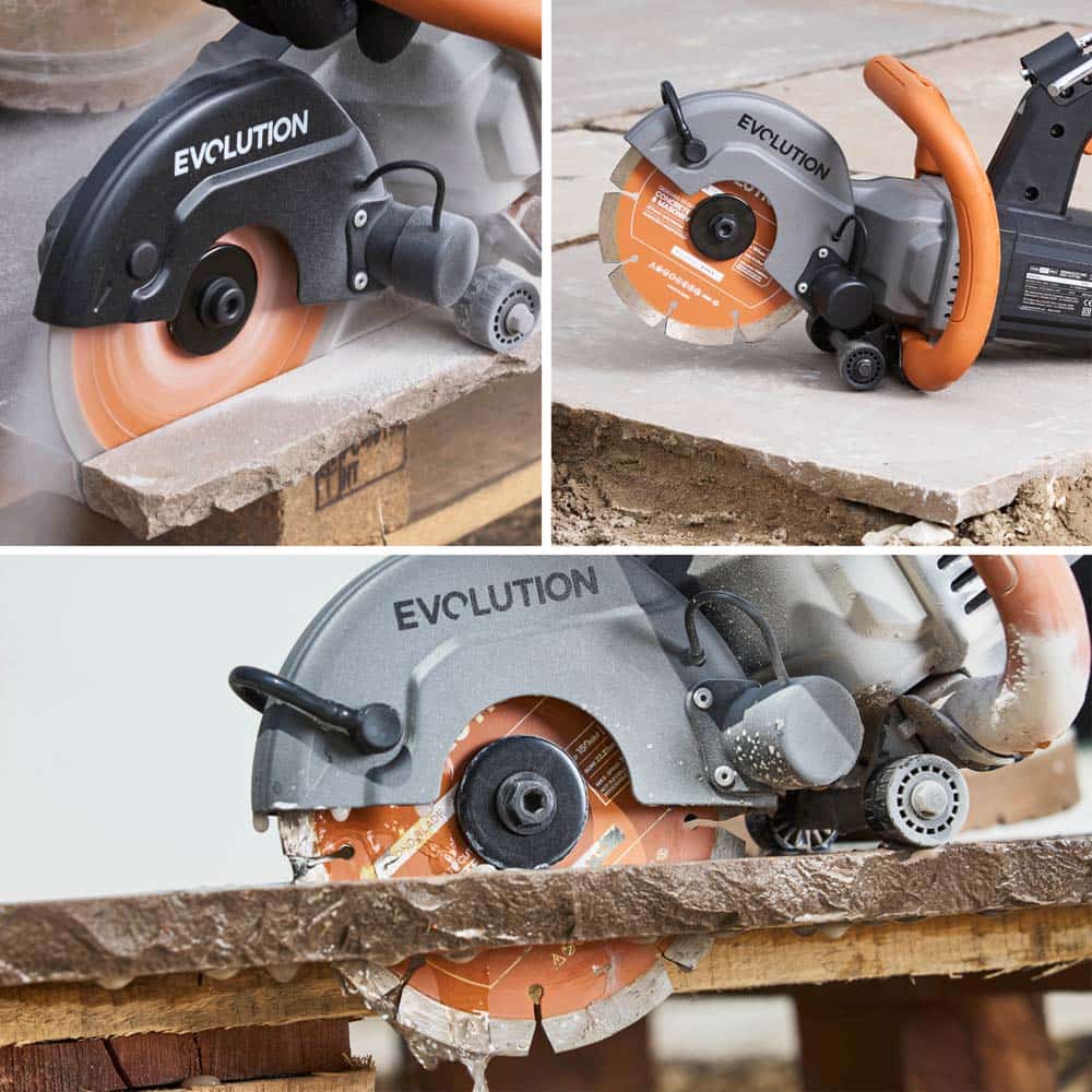 Evolution 150mm Endurance Diamond Mini Disc Cutter Blade, 22.2mm Bore