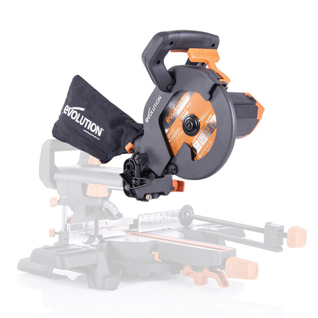 Evolution R210SMS & R210SMS+ Sliding Mitre Saw Spare Parts (Head Section) (Before May 24)