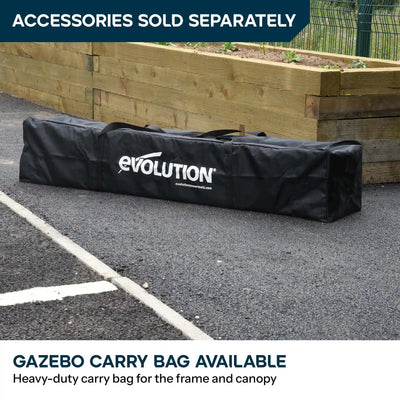 Evolution 3x3m 4-Season Pop-up Gazebo Workspace