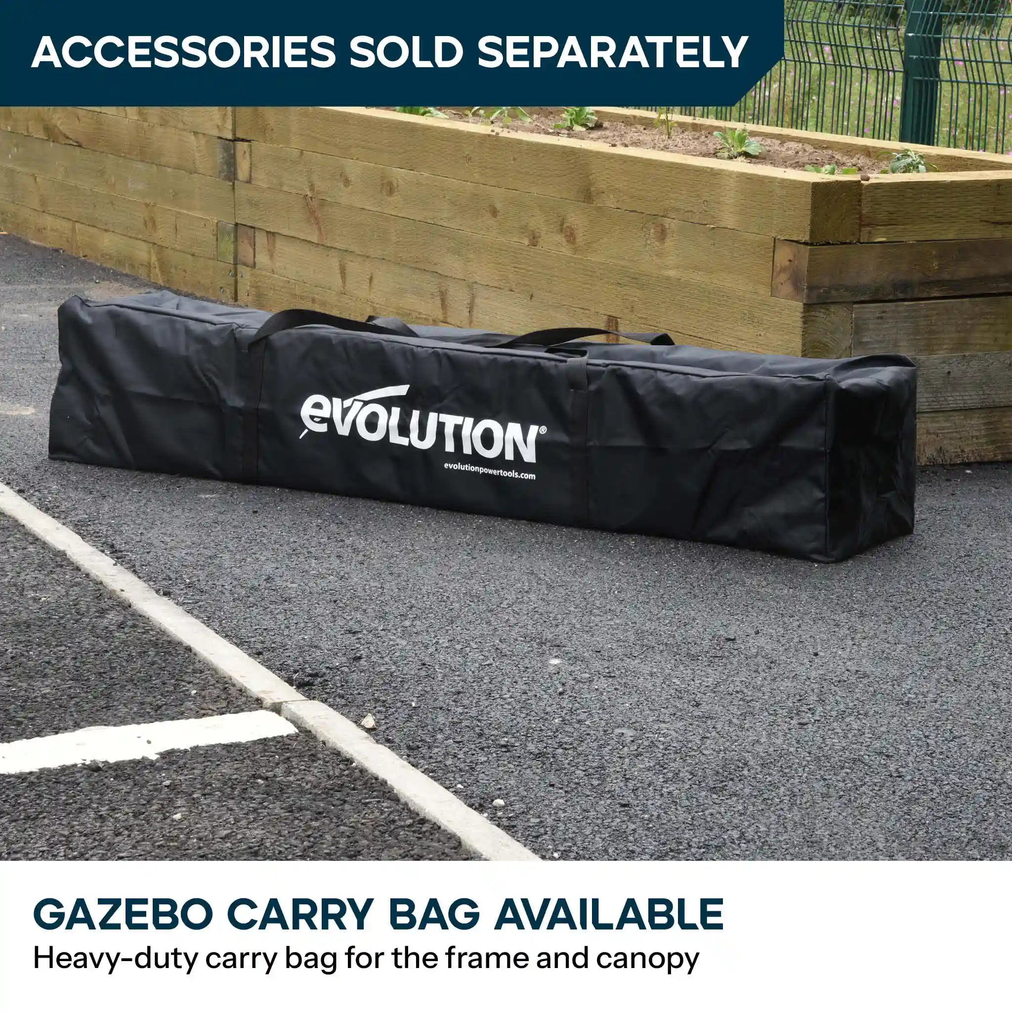 Evolution 3x3m 4-Season Pop-up Gazebo Workspace