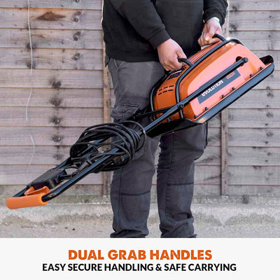 Evolution Hulk Electric Wacker Plate  - Compact Power for DIY Landscaping and Groundwork | H320-E