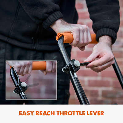 Evolution Hulk Petrol Wacker Plate & Paving Pad Bundle | H320-P