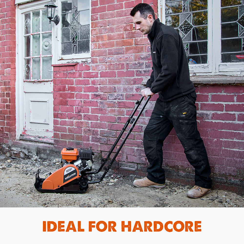 Evolution Hulk Petrol Compactor Wacker Plate - for Trade & DIY Groundw ...