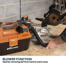 Evolution Cordless R11VAC-Li Wet And Dry Workshop Vacuum 18v Li-Ion EXT