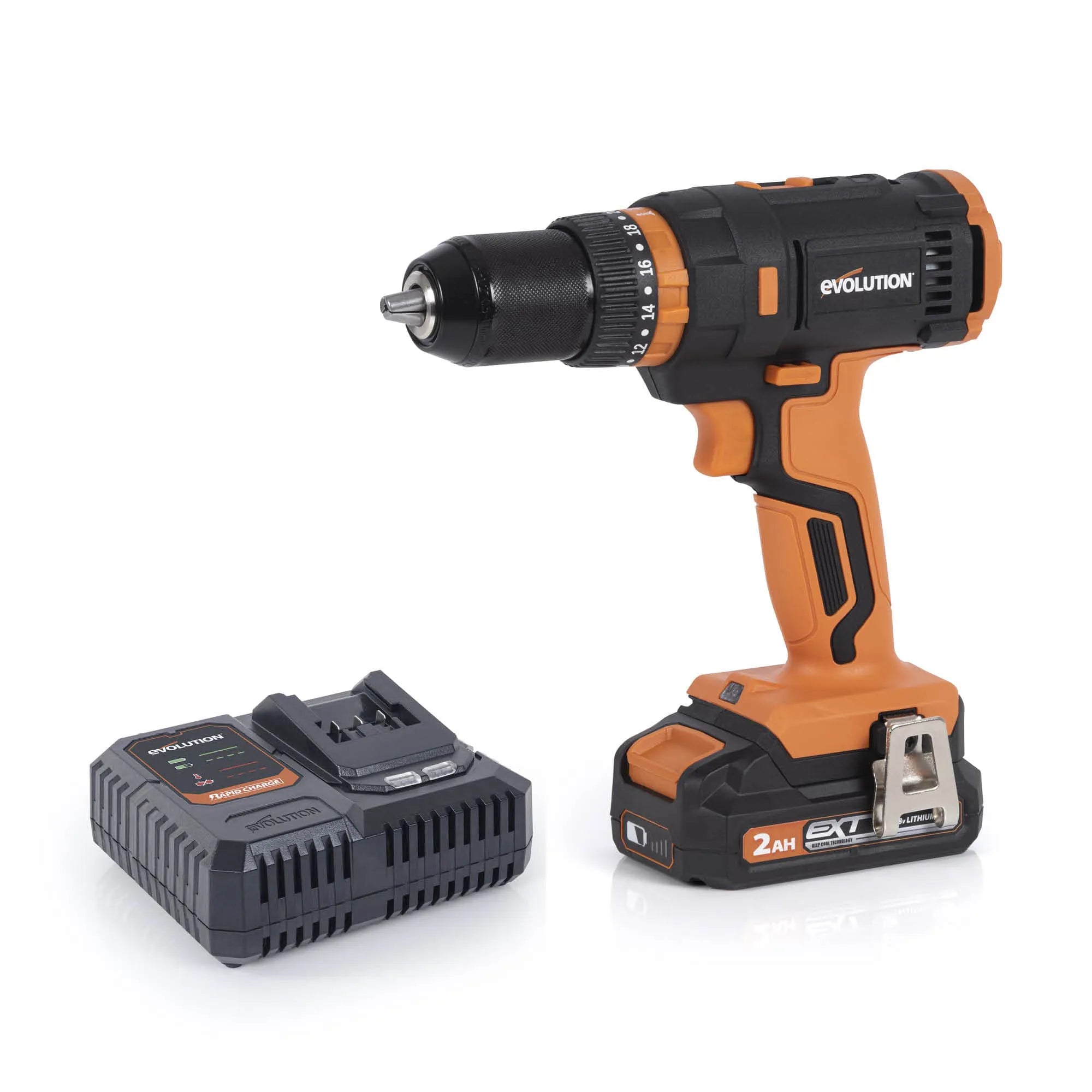 Evolution Cordless R13CMB-Li Combi Drill Driver 18v Li-Ion EXT