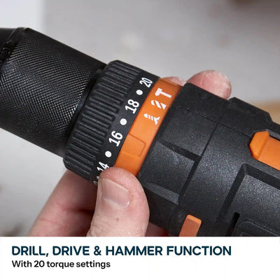 Evolution Cordless R13CMB-Li Combi Drill Driver 18v Li-Ion EXT