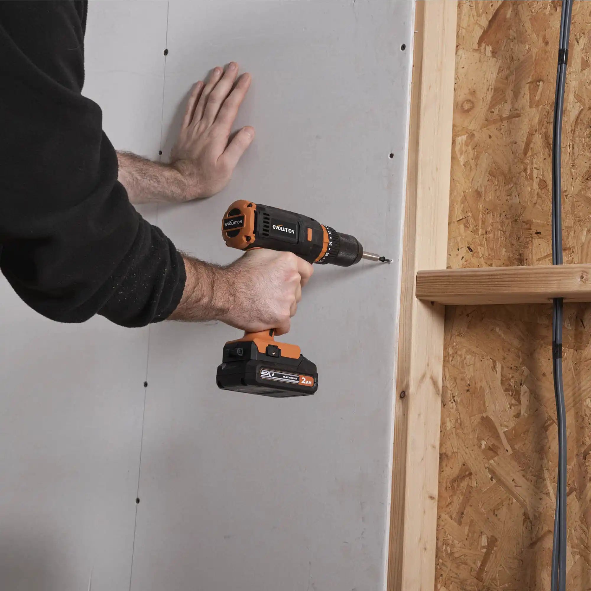 Evolution Cordless R13CMB-Li Combi Drill Driver 18v Li-Ion EXT