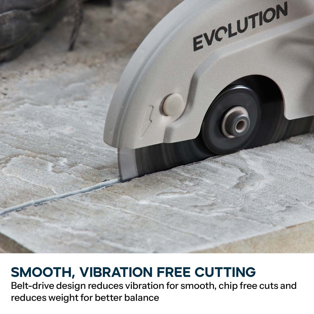 Evolution R150DCT-SE 150mm Mini Disc Cutter Concrete Saw with Essential Diamond Blade