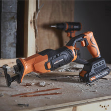 Evolution Cordless Reciprocating Saw 18v Li-Ion EXT Including Multi-Material Blades | R150RCP-Li