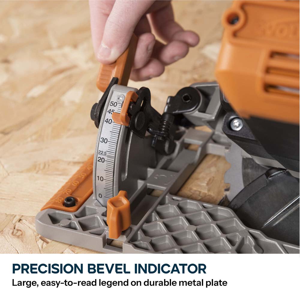 Evolution Cordless R165CCS-Li 165mm Circular Saw 18v Li-Ion EXT Inc Multi-Material Blade