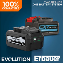 Evolution Cordless R165CCS-Li 165mm Circular Saw 18v Li-Ion EXT Inc Multi-Material Blade