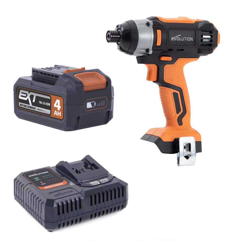Evolution Cordless R180IDR-Li Impact Driver 18v Li-Ion EXT