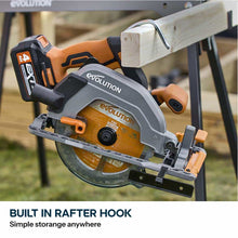 Cordless Evolution R185CCS-Li 185mm Li-Ion EXT 18v Brushless Circular Saw With Multi-Material Blade